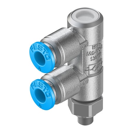 Festo Piloted Check Valve HGL-M5-QS-4 HGL-M5-QS-4